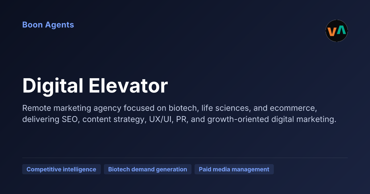 Digital Elevator — company overview