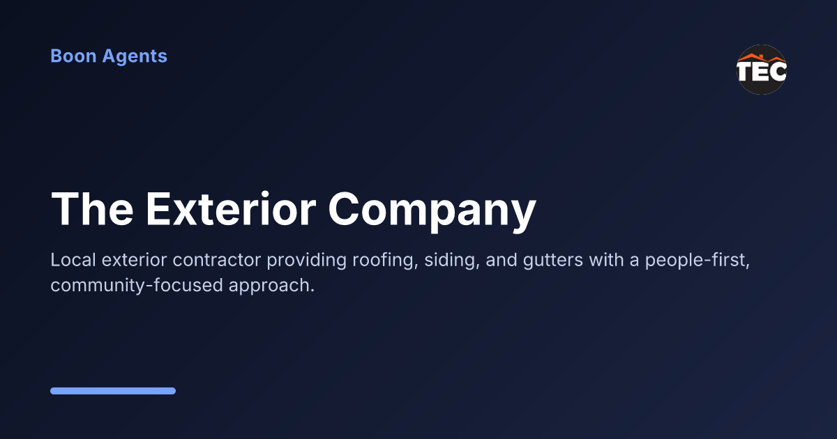 The Exterior Company — company overview