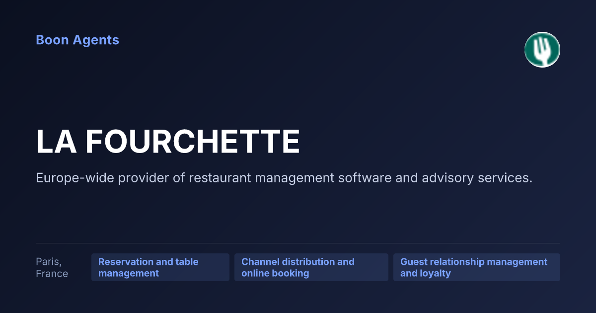 LA FOURCHETTE — company overview