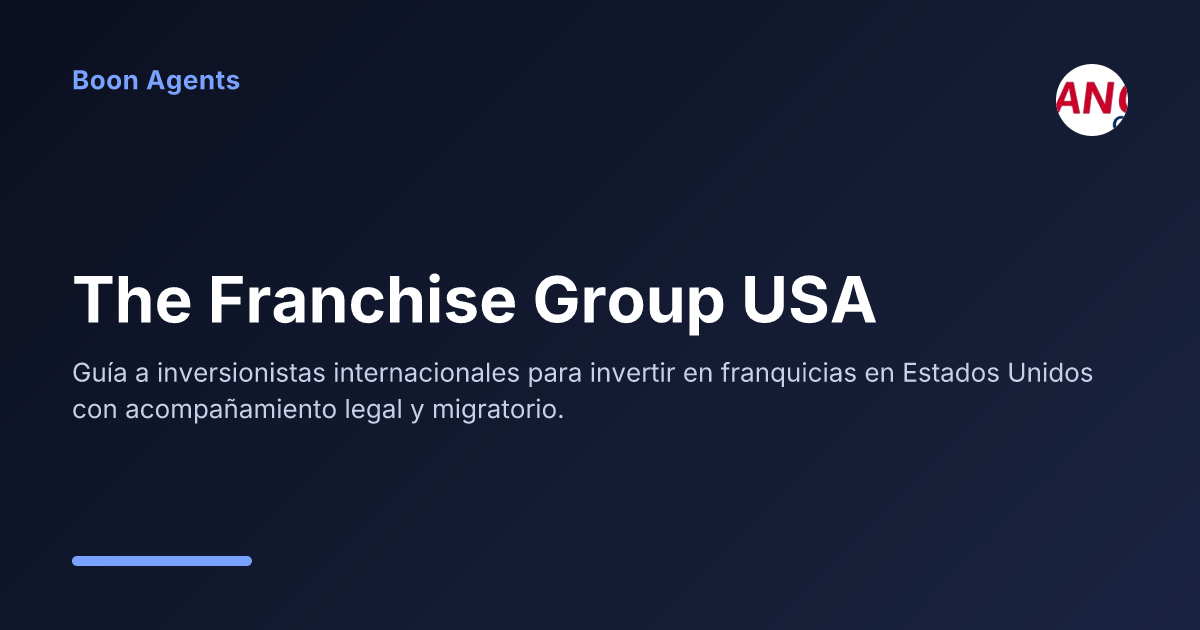 The Franchise Group USA — company overview