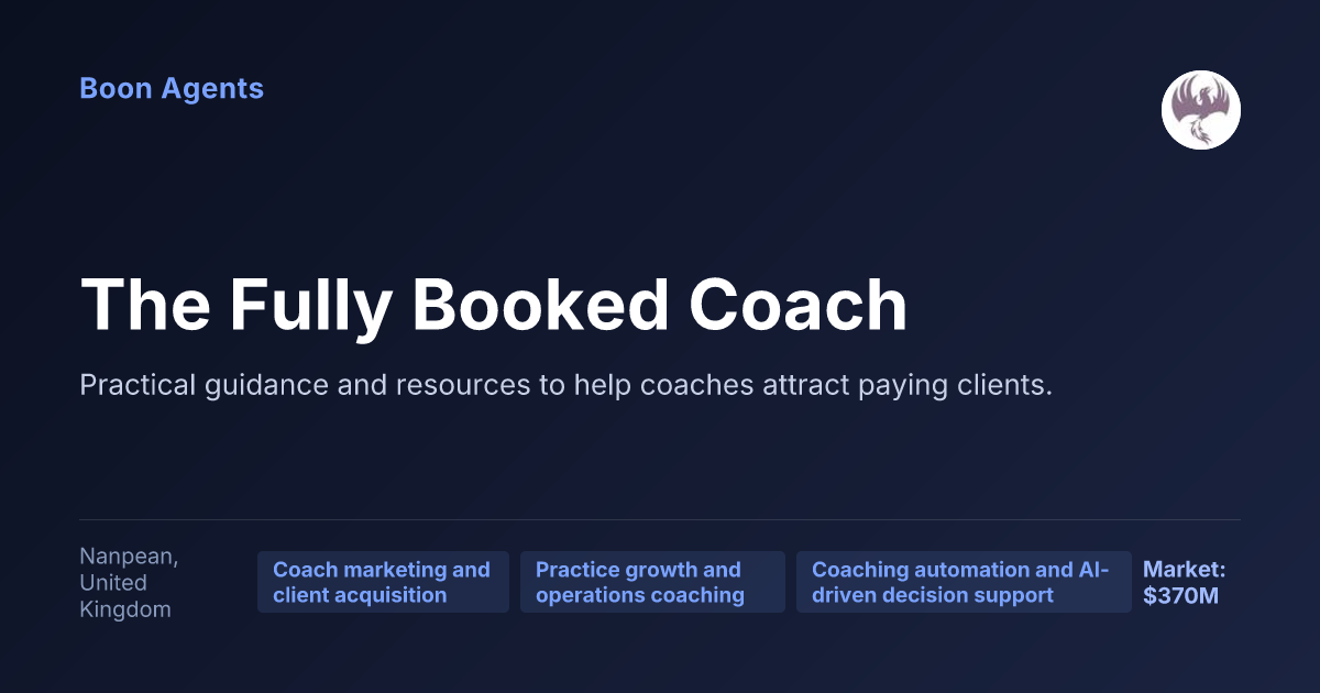 The Fully Booked Coach — company overview