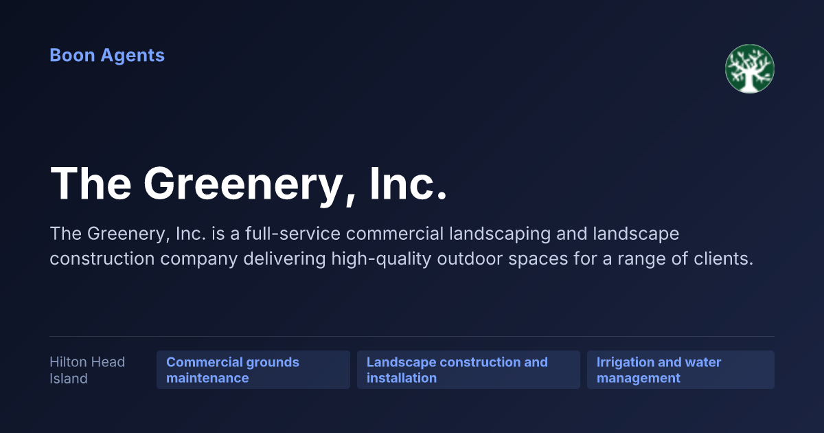 The Greenery, Inc. — company overview