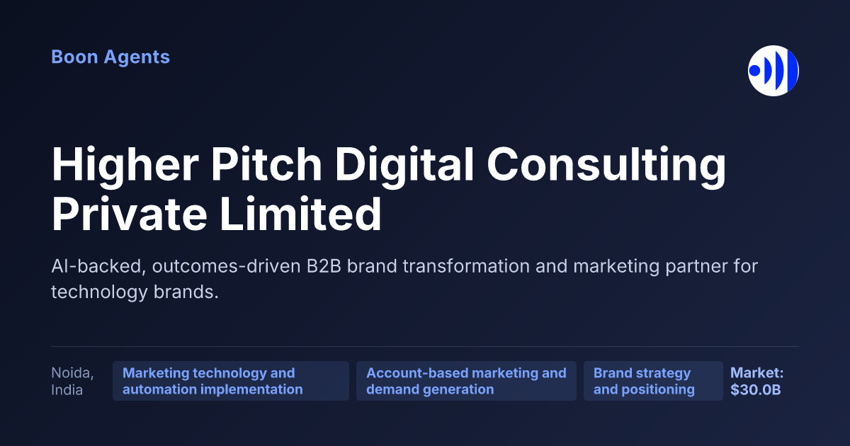 Higher Pitch Digital Consulting Private Limited — company overview