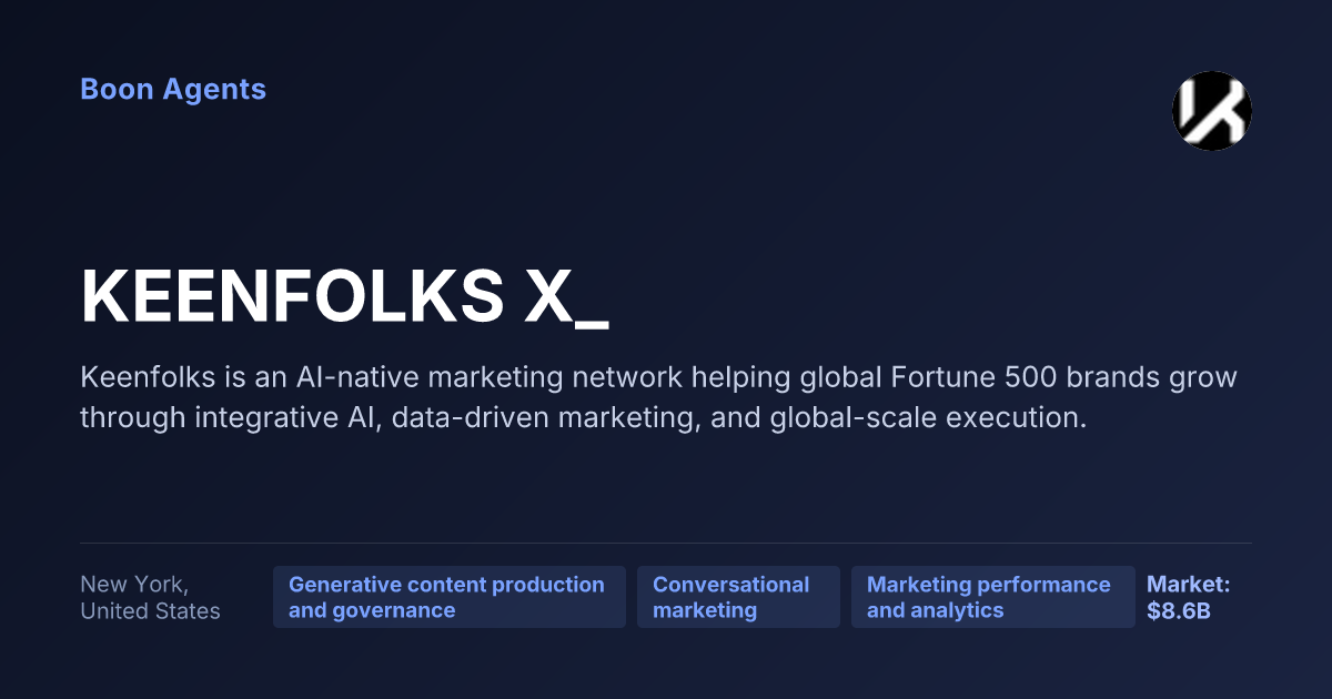 KEENFOLKS X_ — company overview