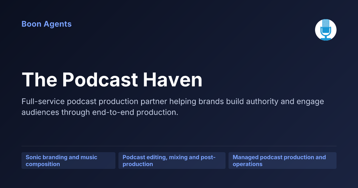The Podcast Haven — company overview