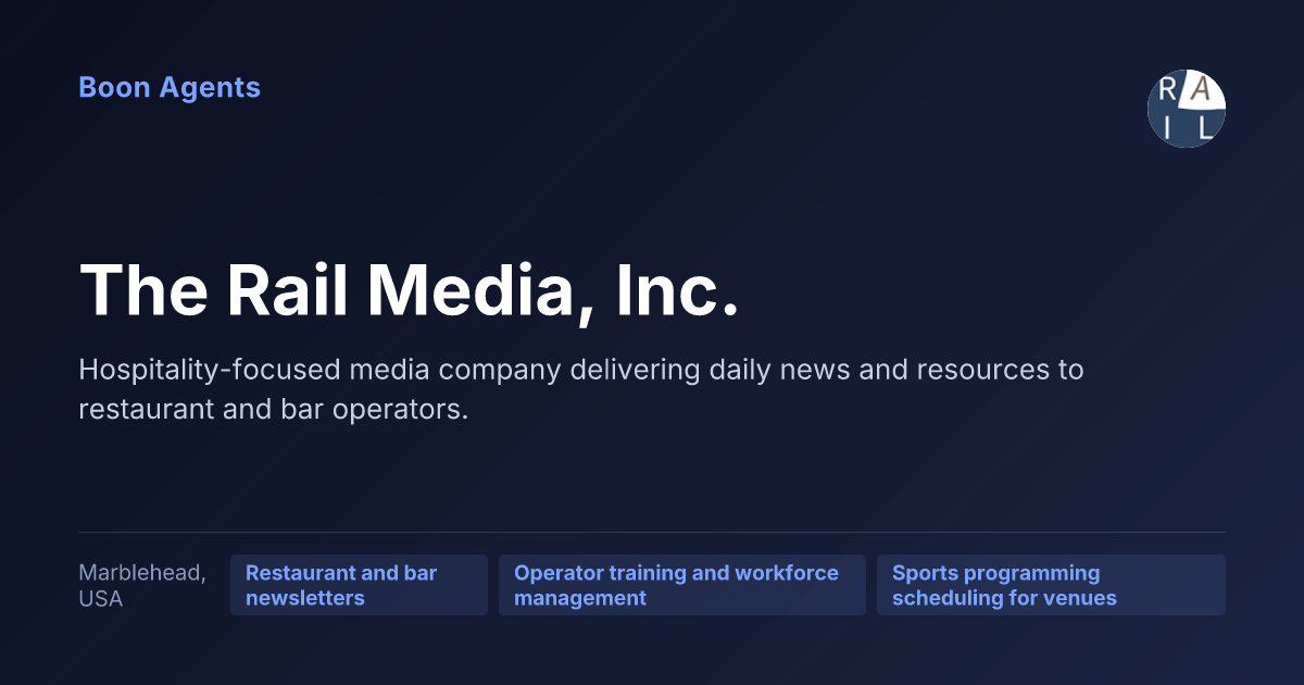 The Rail Media, Inc. — company overview