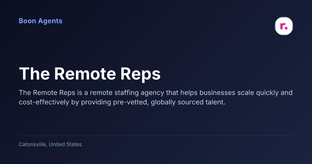 The Remote Reps — company overview