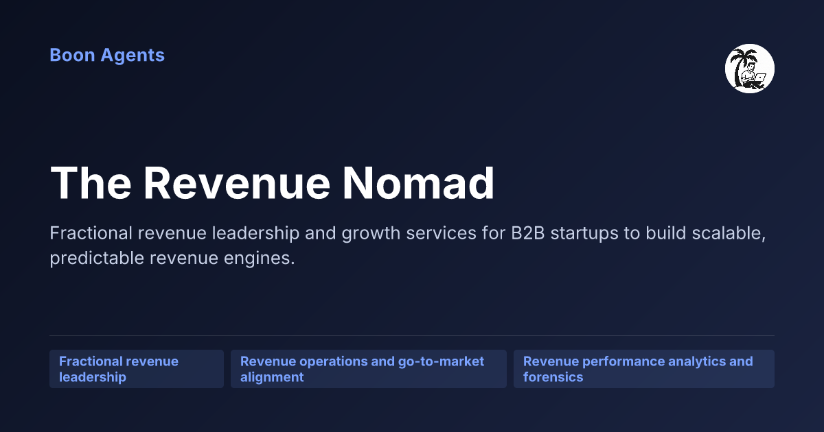 The Revenue Nomad — company overview