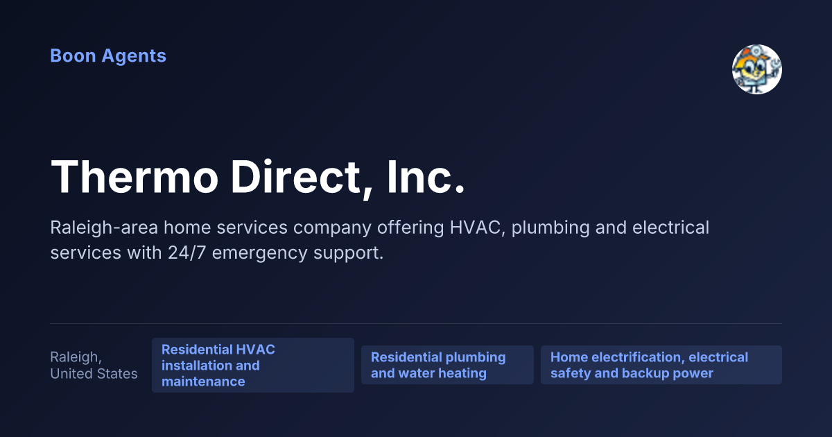 Thermo Direct, Inc. — company overview