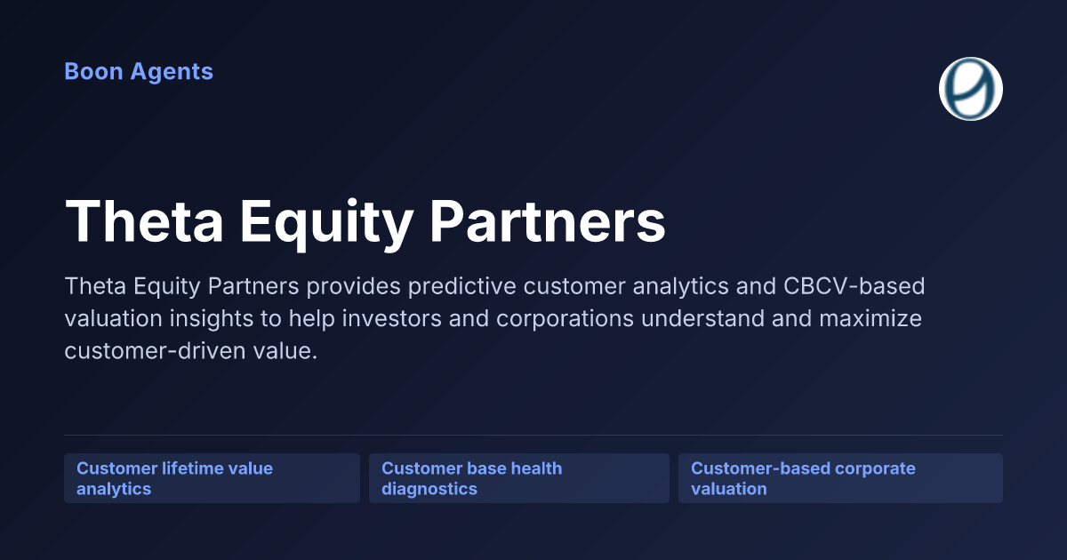 Theta Equity Partners — company overview