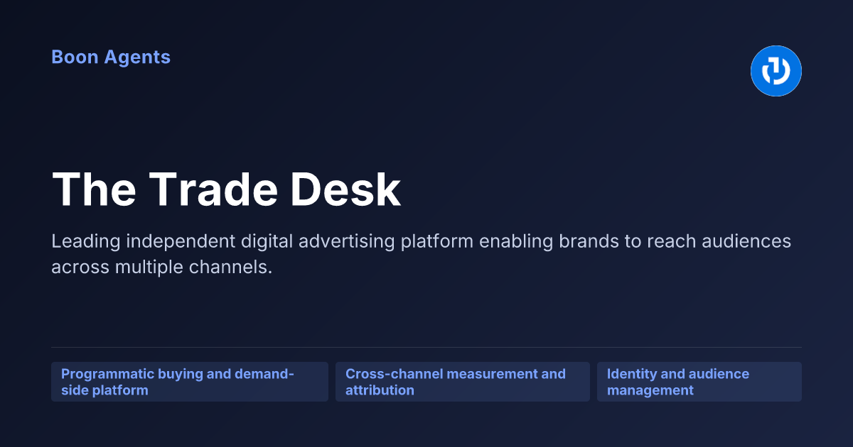 The Trade Desk — company overview