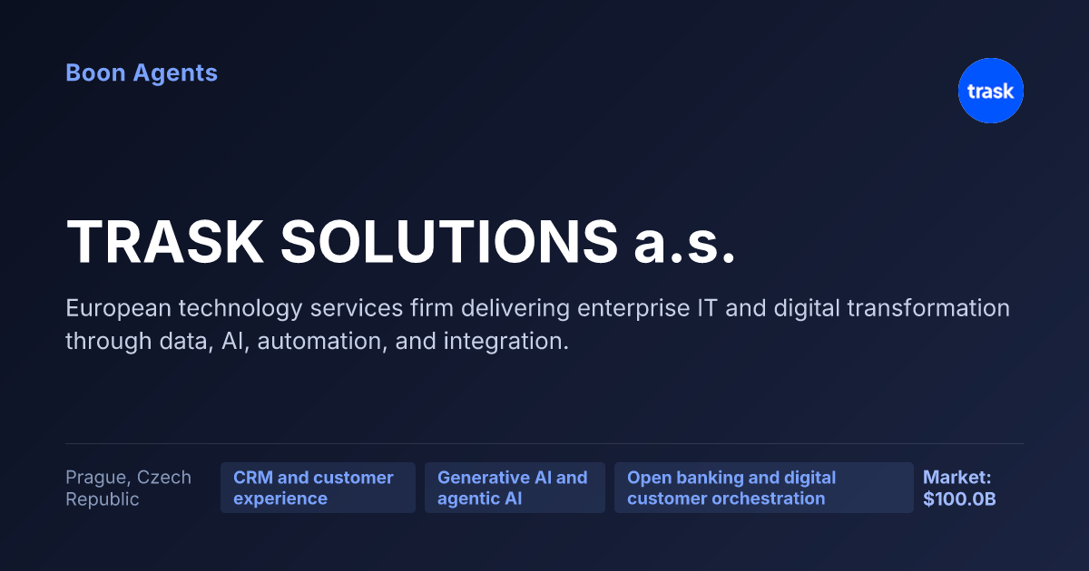 TRASK SOLUTIONS a.s. — company overview