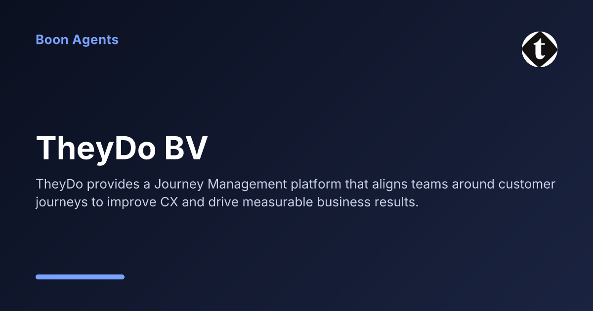 TheyDo BV — company overview