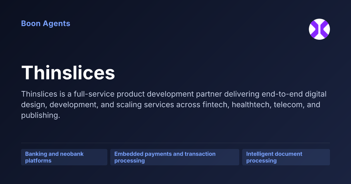 Thinslices — company overview