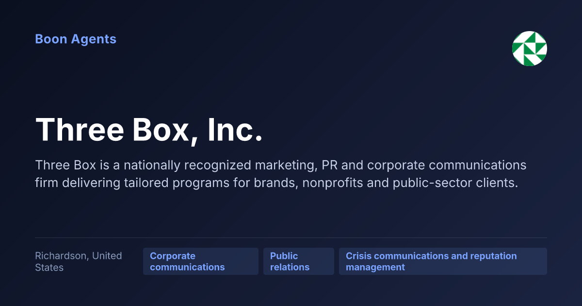 Three Box, Inc. — company overview