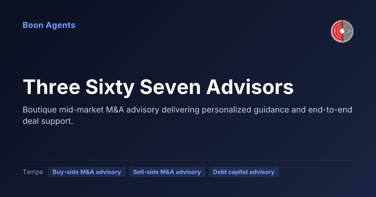 Three Sixty Seven Advisors — company overview