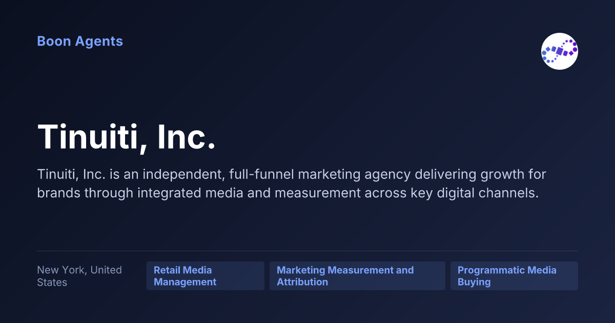 Tinuiti, Inc. — company overview