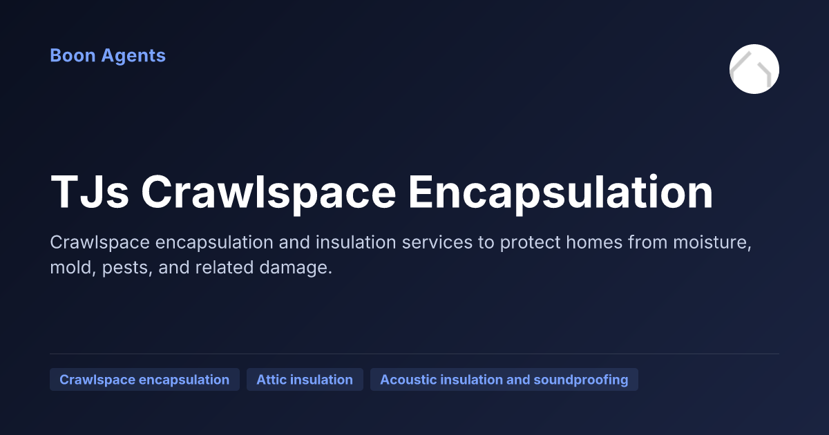 TJs Crawlspace Encapsulation — company overview
