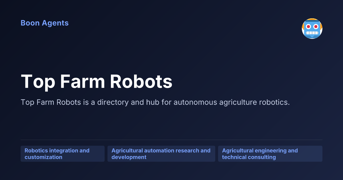 Top Farm Robots — company overview