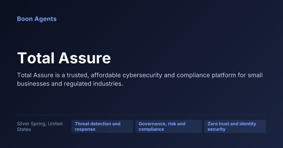 Total Assure — company overview