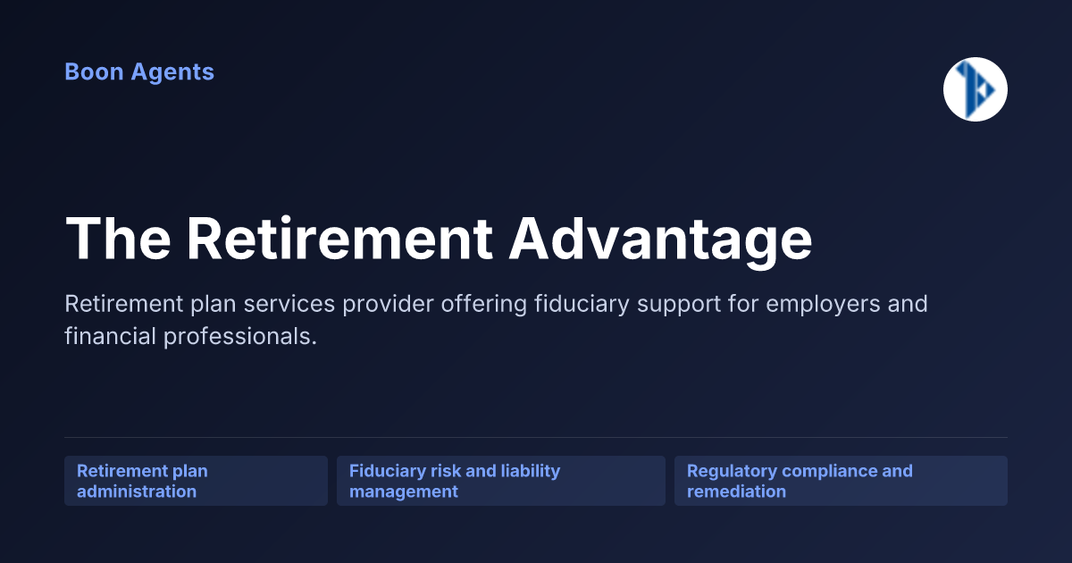 The Retirement Advantage — company overview