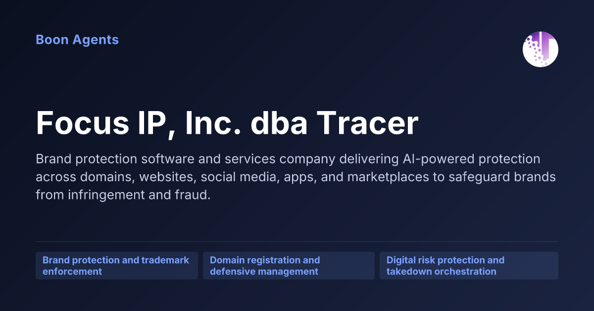 Focus IP, Inc. dba Tracer — company overview