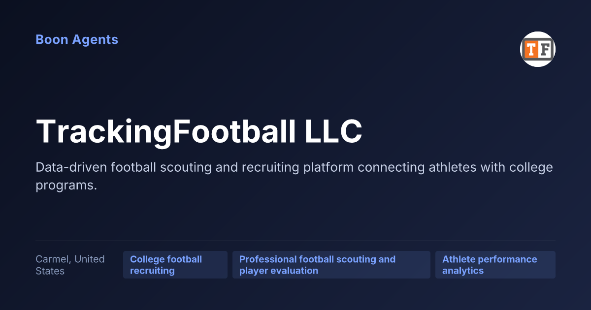 TrackingFootball LLC — company overview