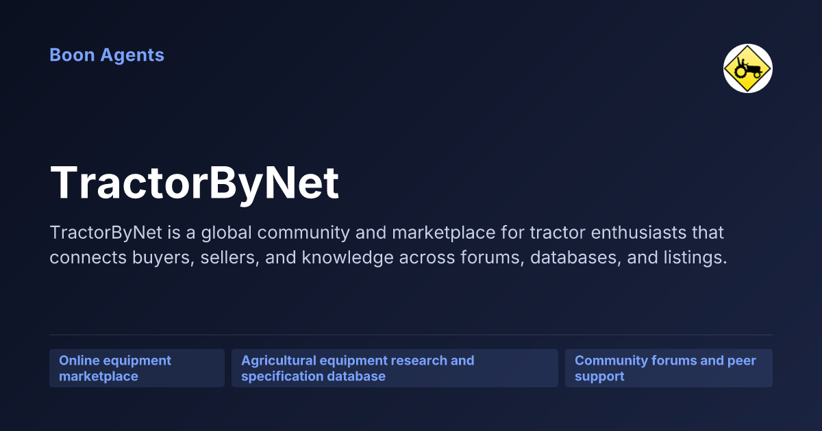 TractorByNet — company overview