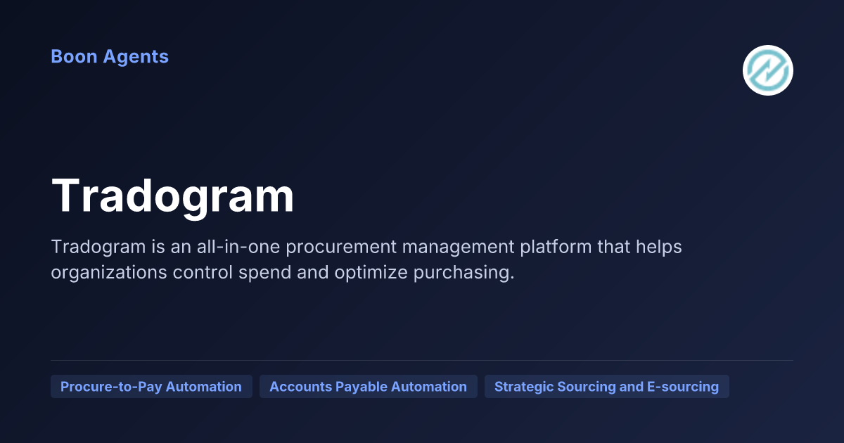 Tradogram — company overview