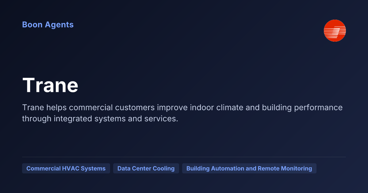 Trane — company overview
