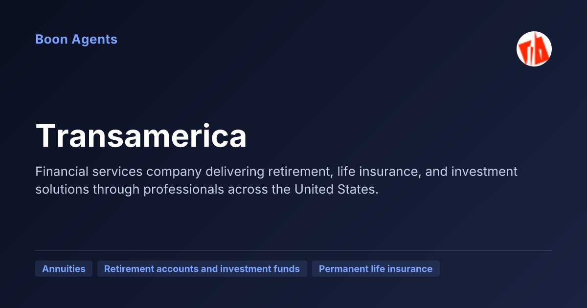 Transamerica — company overview