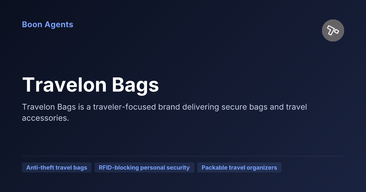 Travelon Bags — company overview