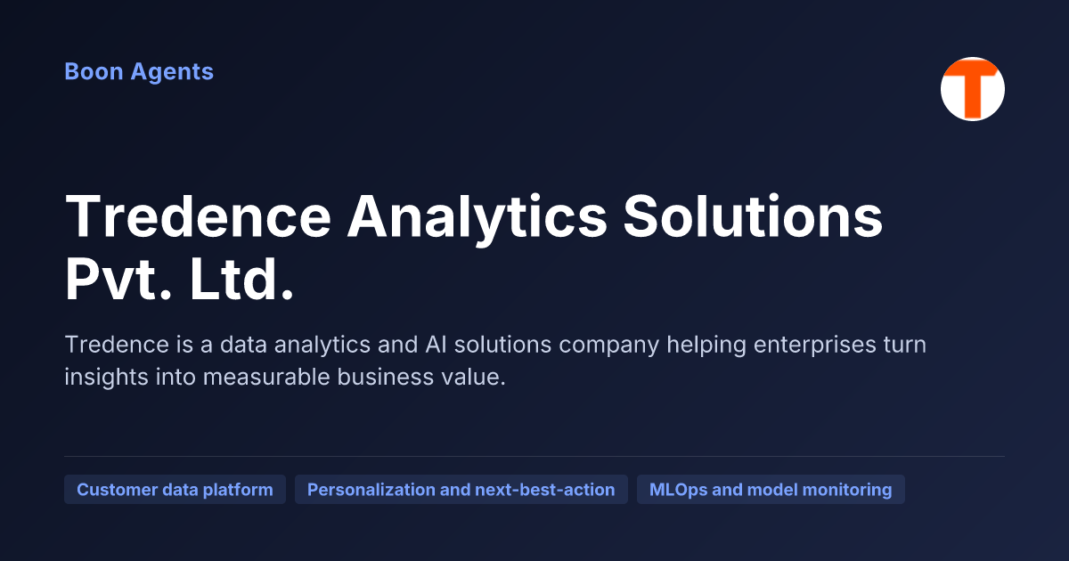 Tredence Analytics Solutions Pvt. Ltd. — company overview