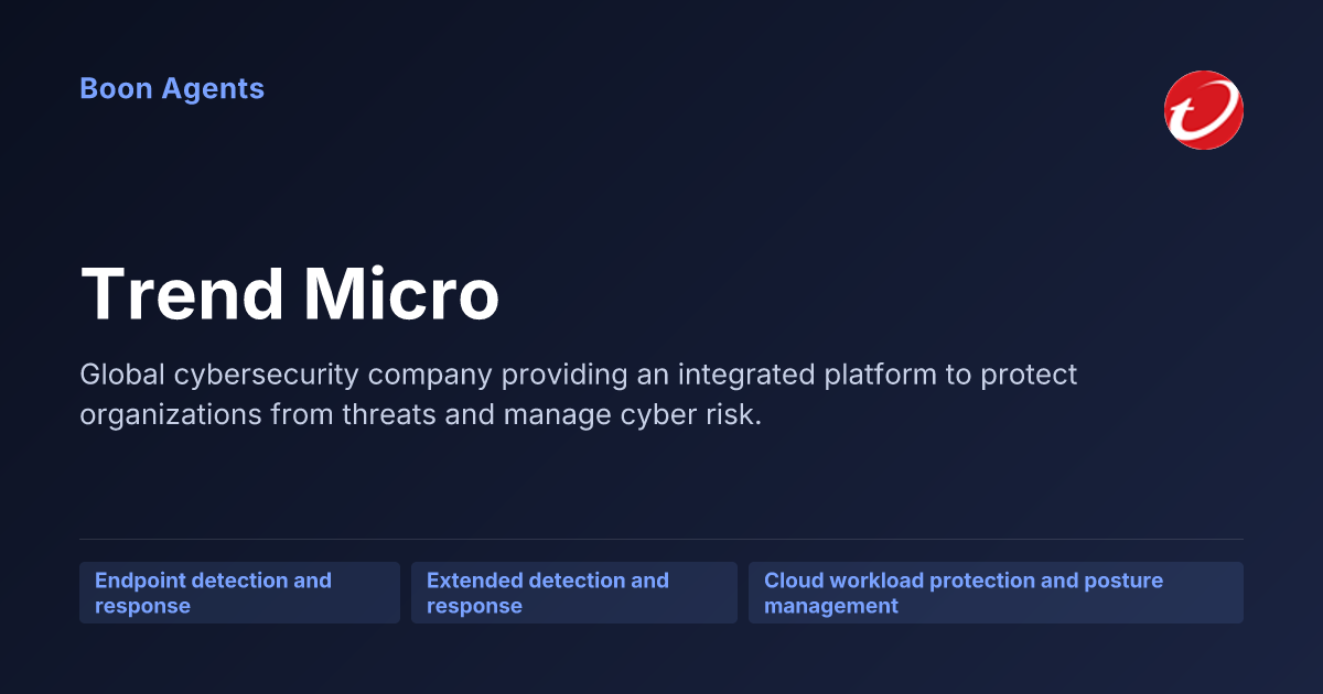 Trend Micro — company overview