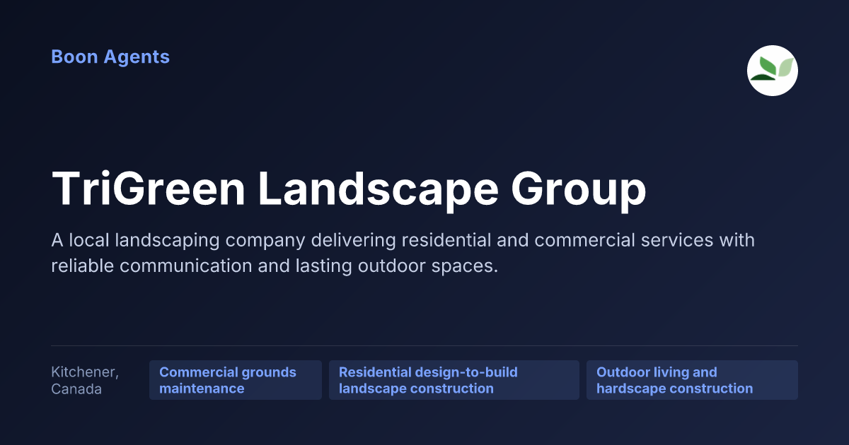 TriGreen Landscape Group — company overview