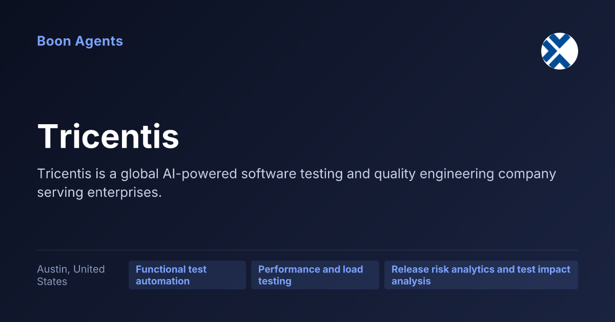 Tricentis — company overview