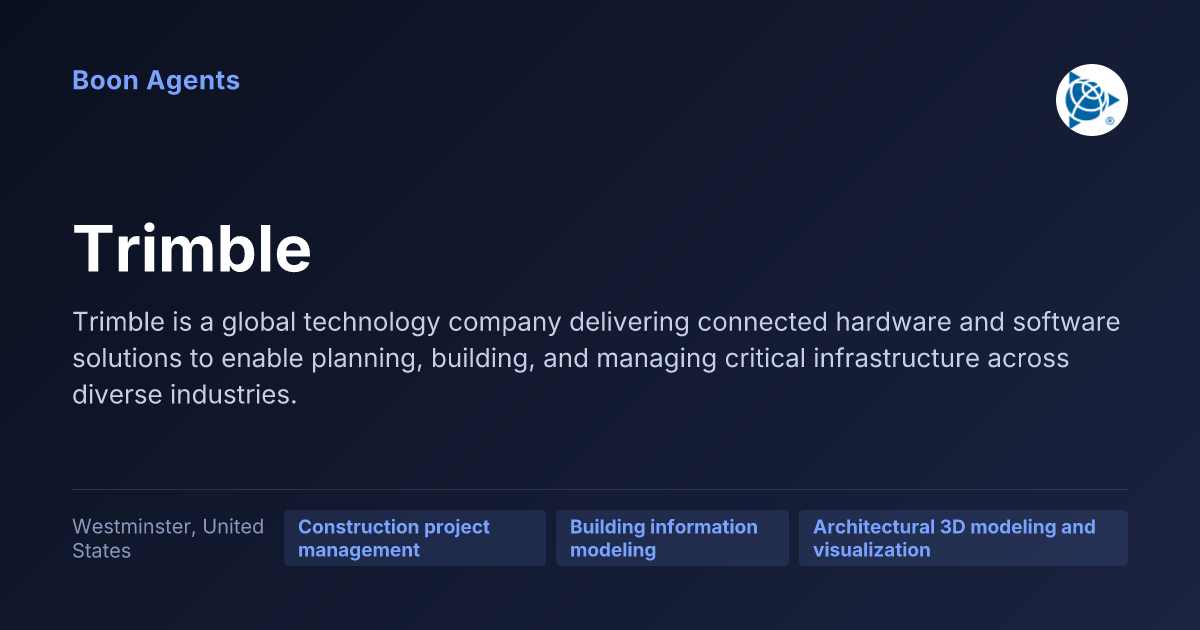 Trimble — company overview