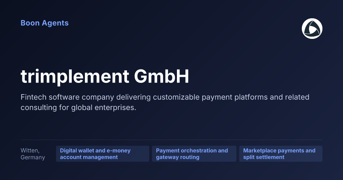 trimplement GmbH — company overview