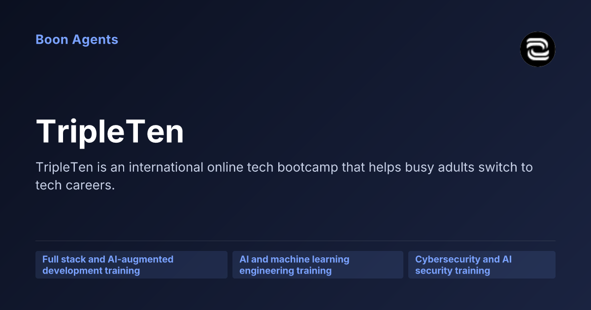 TripleTen — company overview