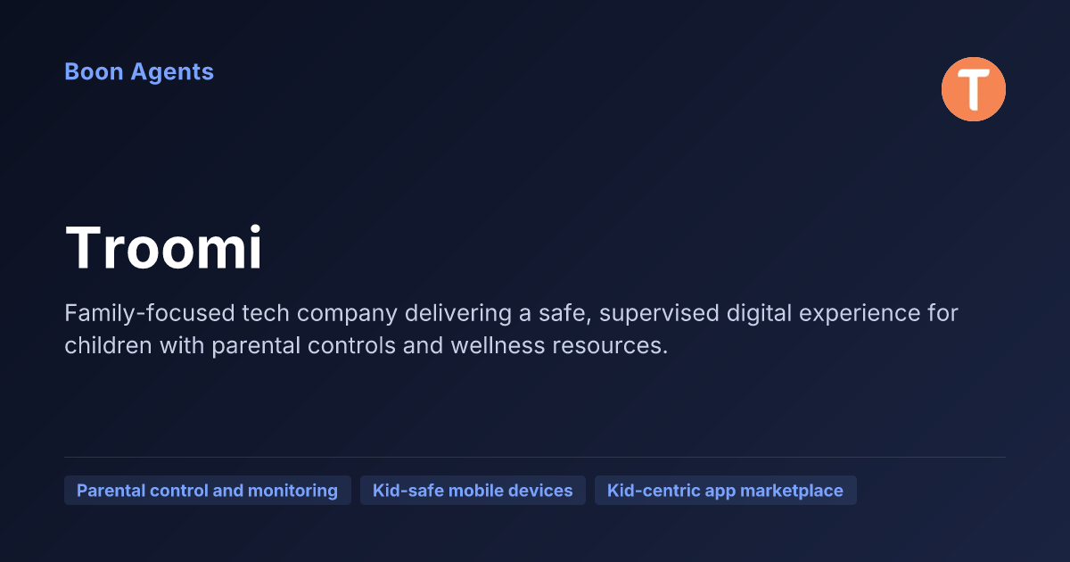 Troomi — company overview