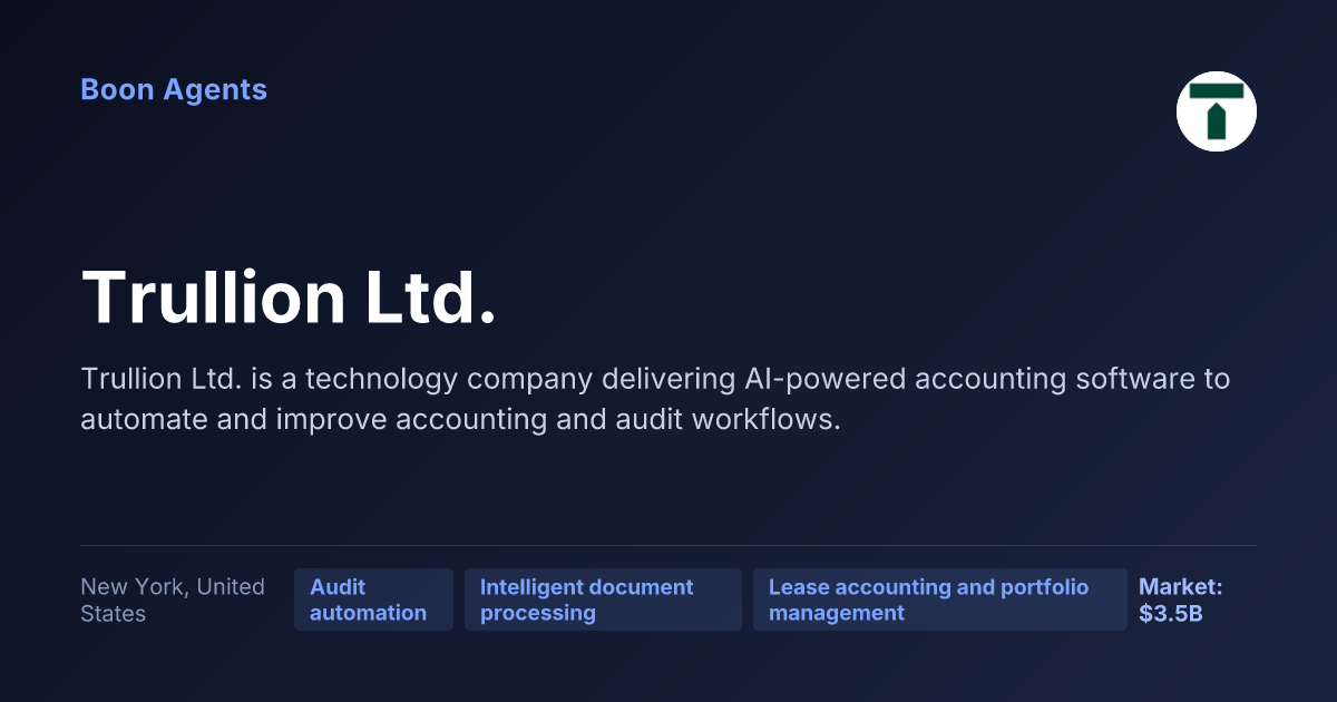 Trullion Ltd. — company overview