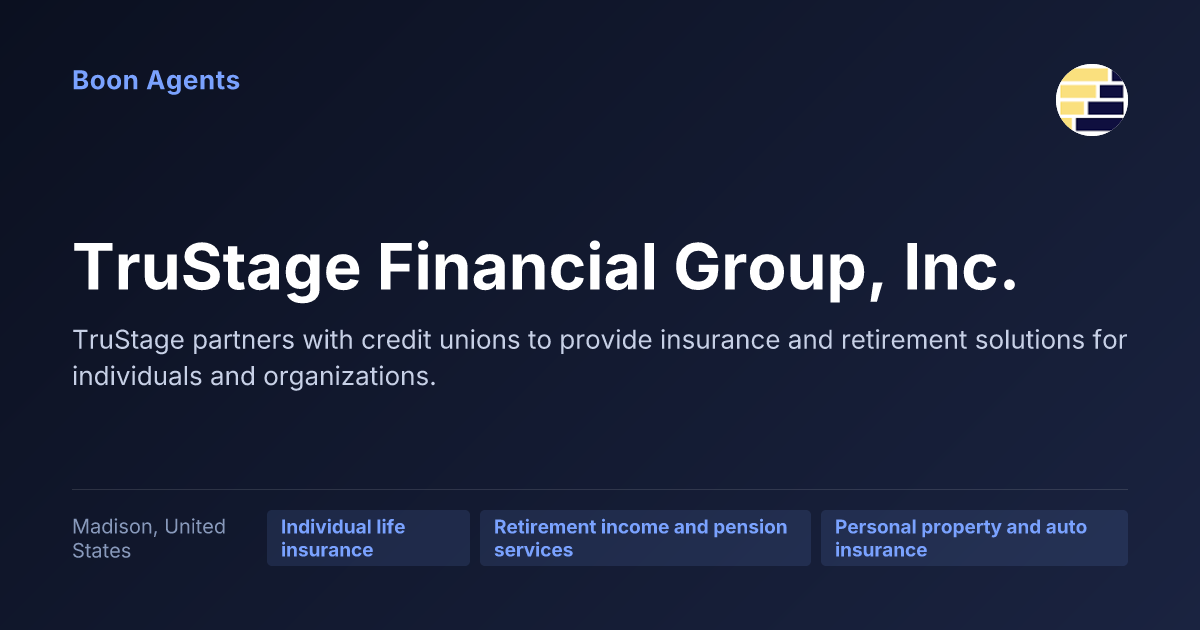TruStage Financial Group, Inc. — company overview