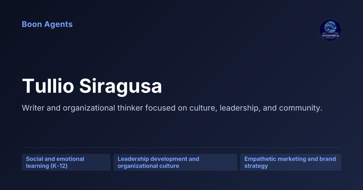 Tullio Siragusa — company overview