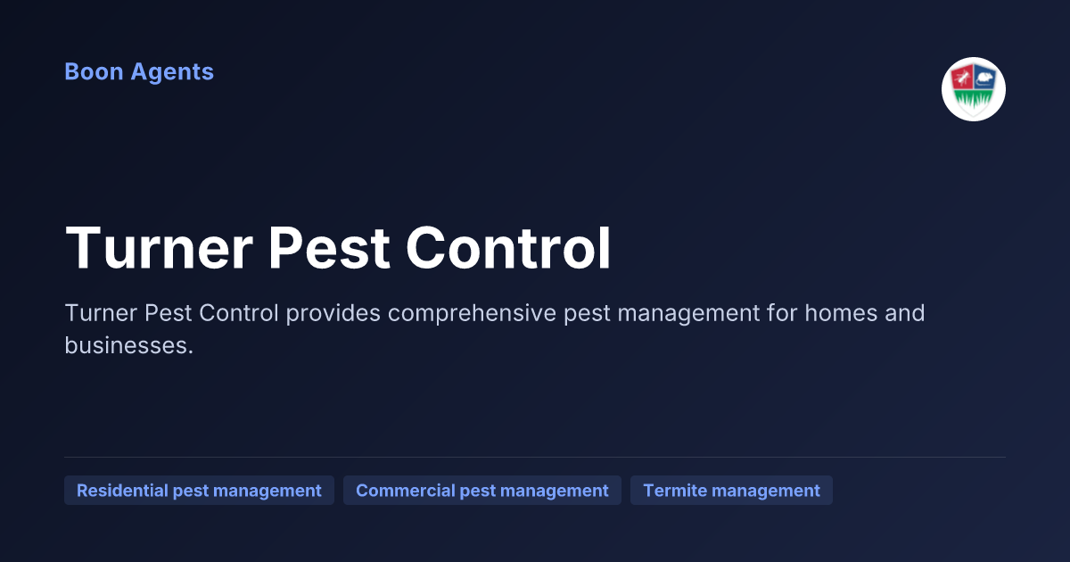 Turner Pest Control — company overview