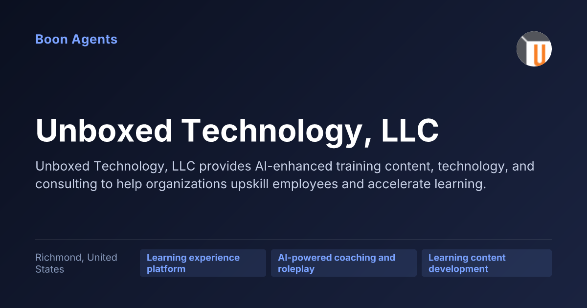 Unboxed Technology, LLC — company overview