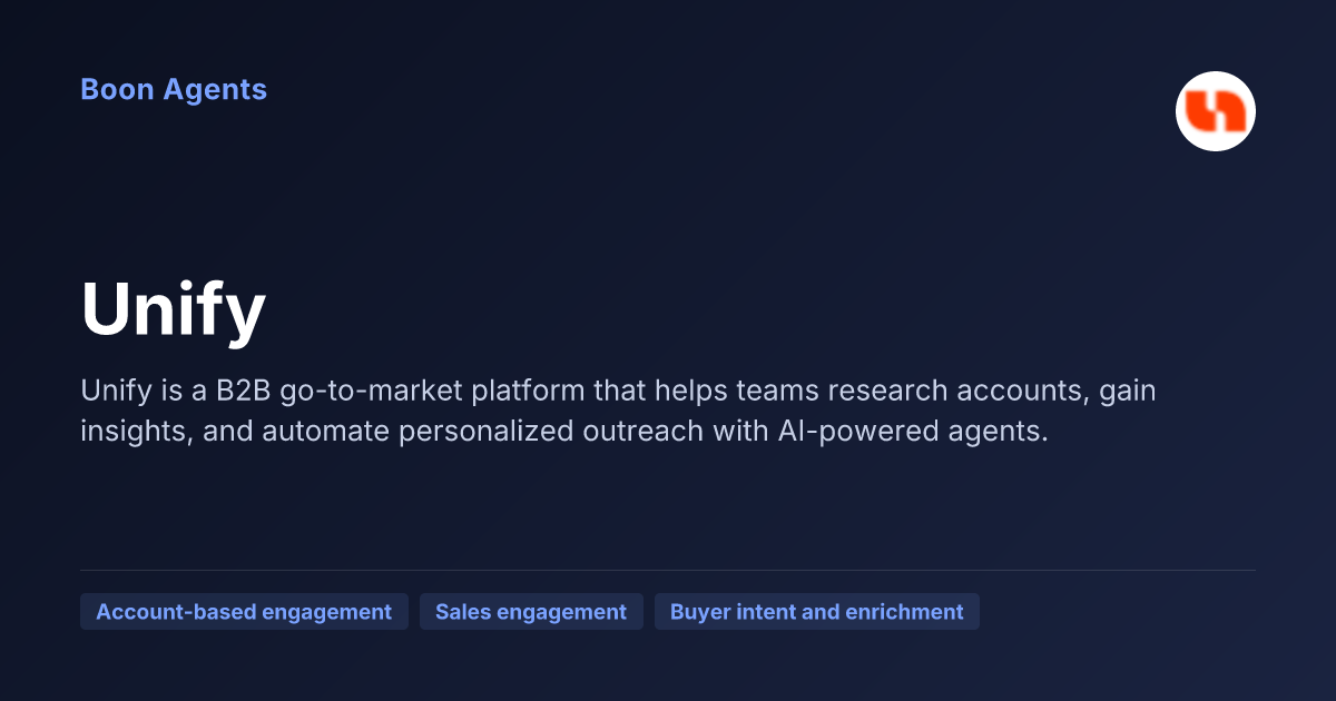 Unify — company overview