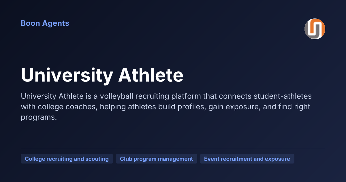 University Athlete — company overview
