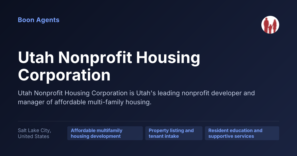 Utah Nonprofit Housing Corporation — company overview