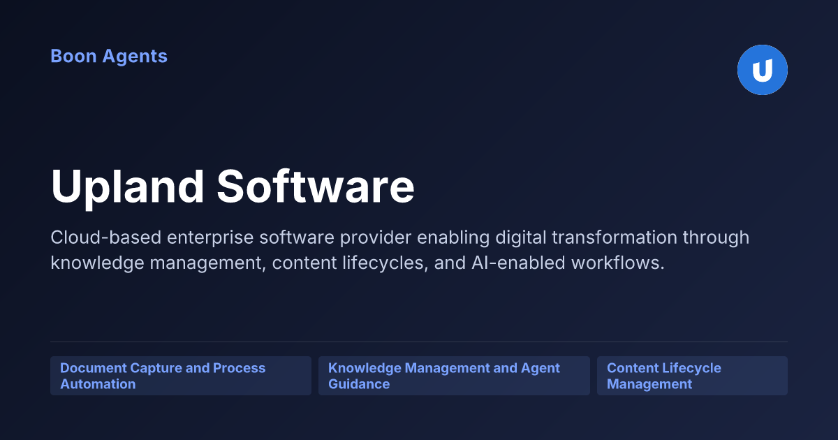Upland Software — company overview