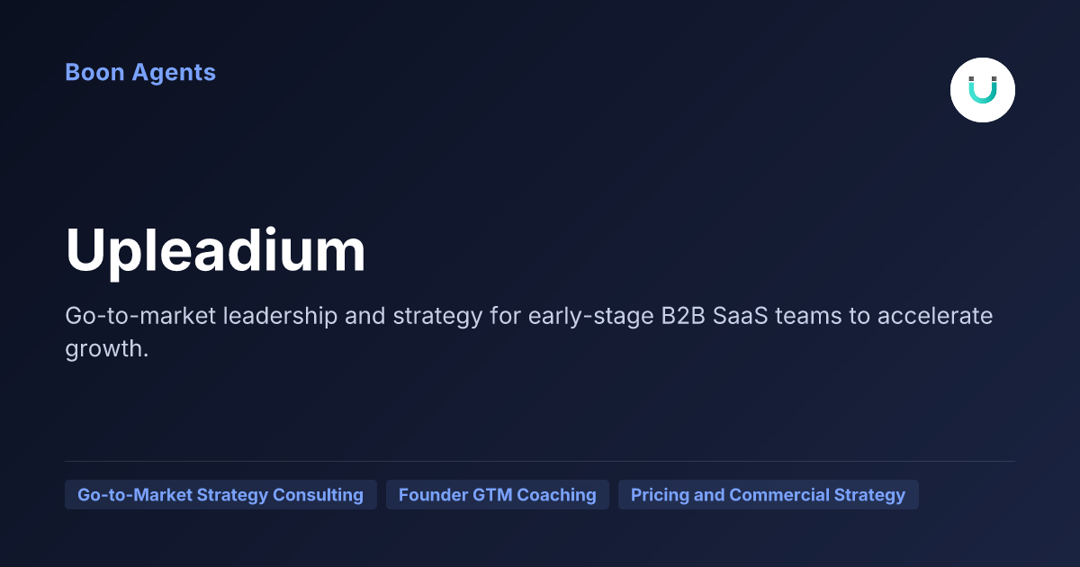 Upleadium — company overview